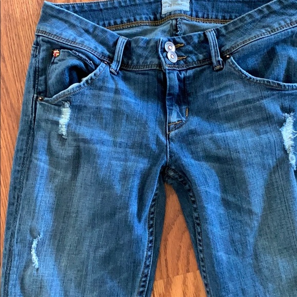 Hudson jeans made in USA distressed size 26 - Picture 2 of 8
